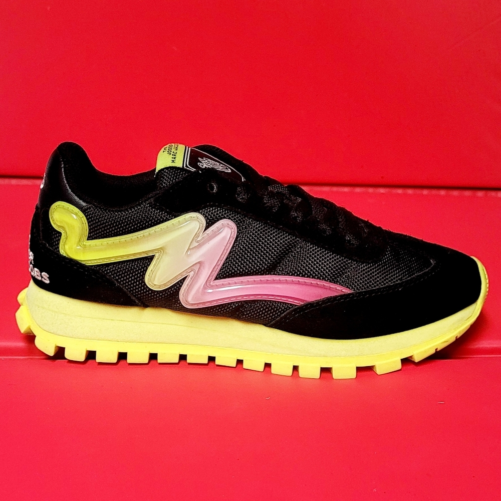 The Jogger Marc Jacobs Neon Lytes Women's Luxury Sneakers size EU 36 / US 6